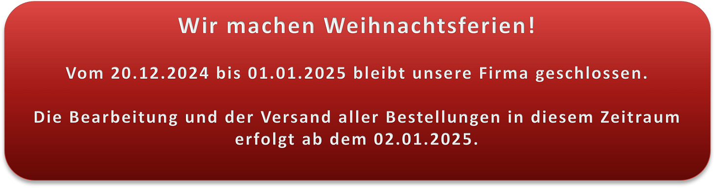 Weihnachtsurlaub 2024